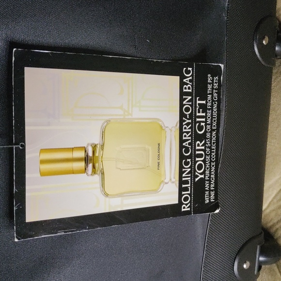 🆕 Men's black and brown rolling carry-on bag - Picture 4 of 6